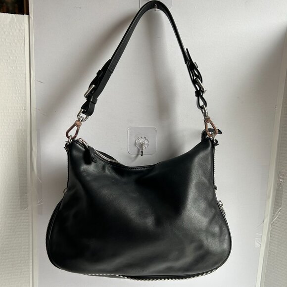 Rudsak Leather Hobo Shoulder Bag (Inc. Crossbody Strap) - Picture 1 of 15